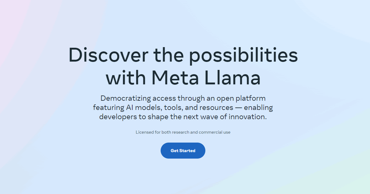 Meta Llama 3.1 preview image