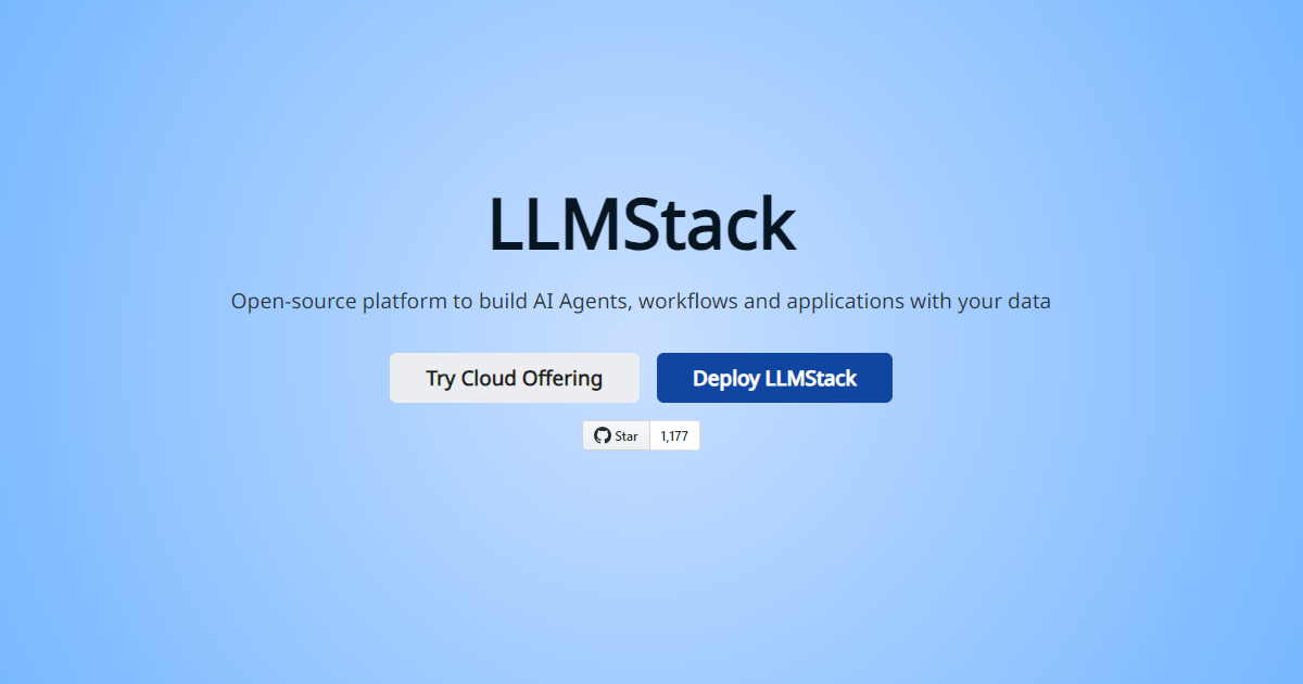 LLMStack preview image