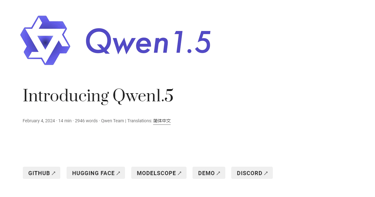 Qwen1.5 preview image