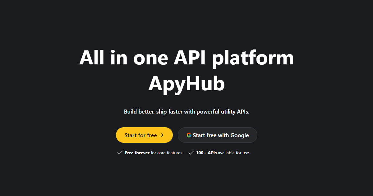 ApyHub preview image