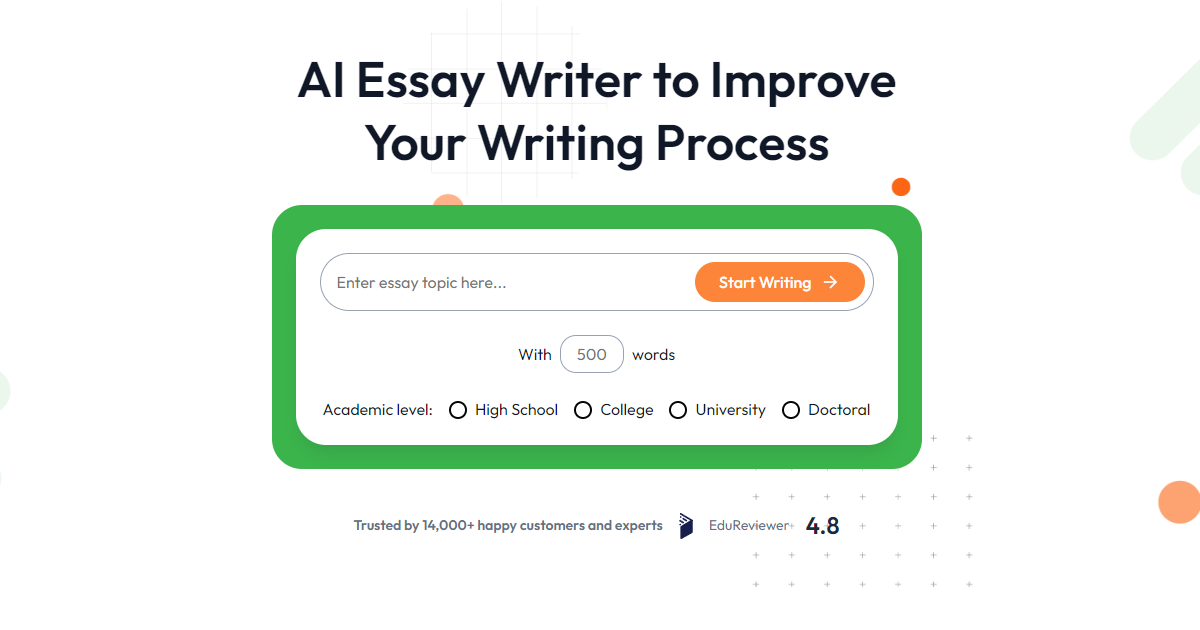 AI Essay Writer preview image