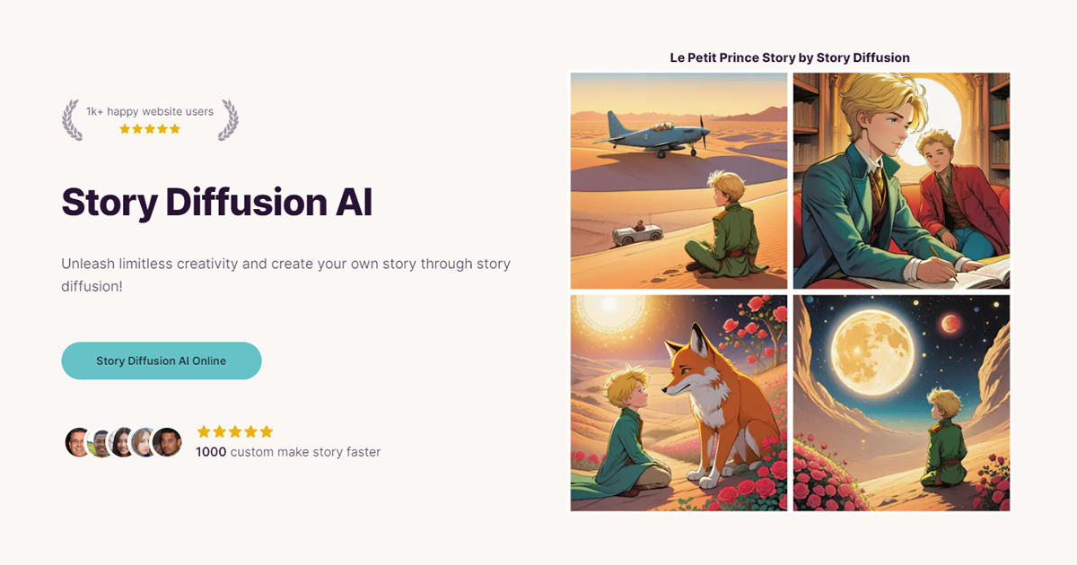 Story Diffusion AI preview image