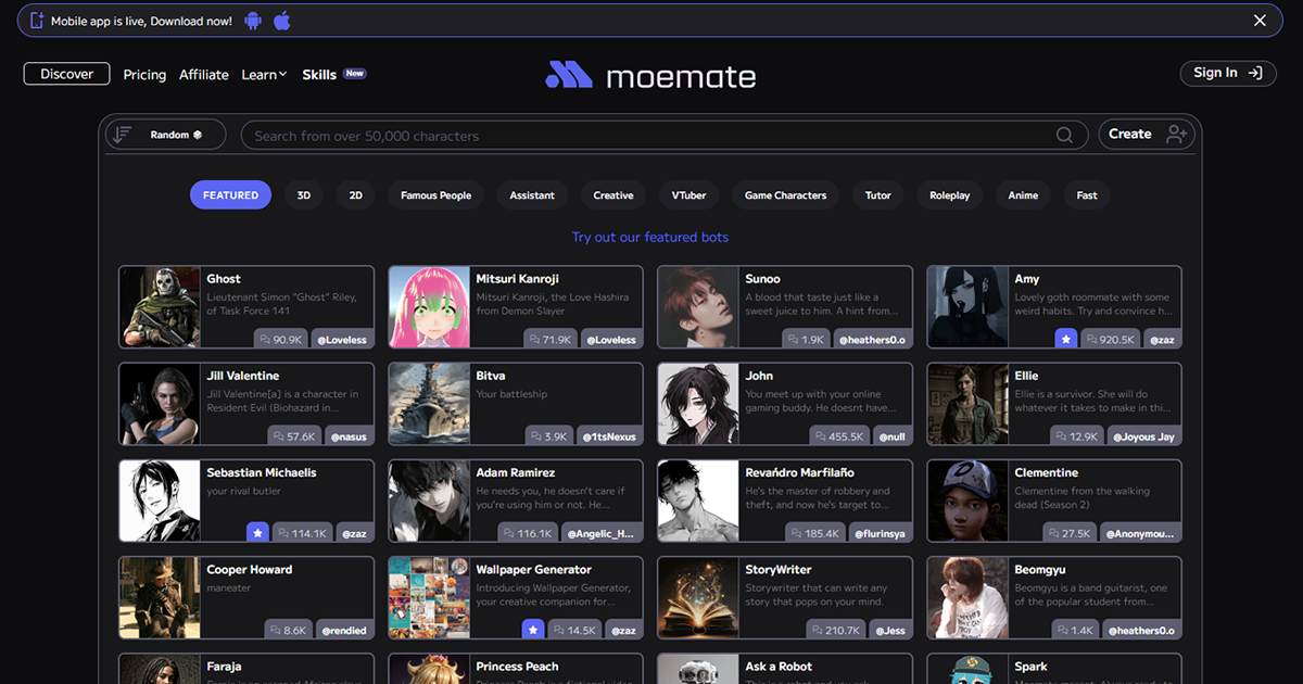 MoeMate preview image