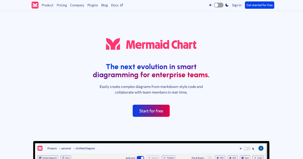 Mermaid Chart preview image