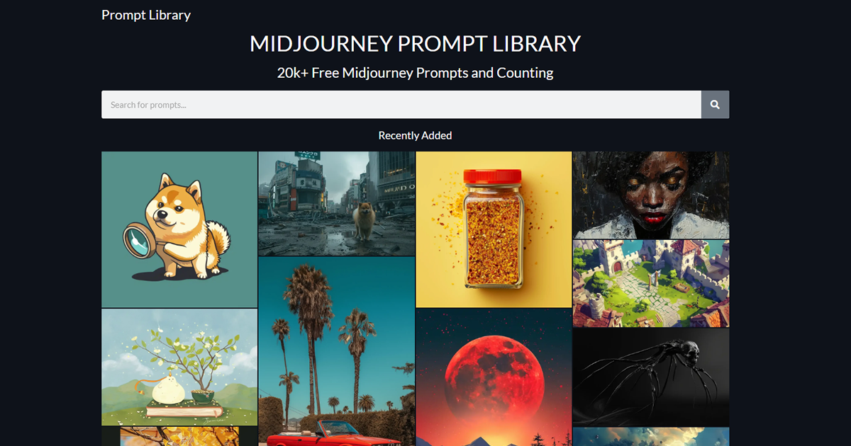 Prompt Library preview image