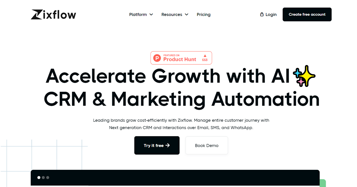 Zixflow Marketing preview image