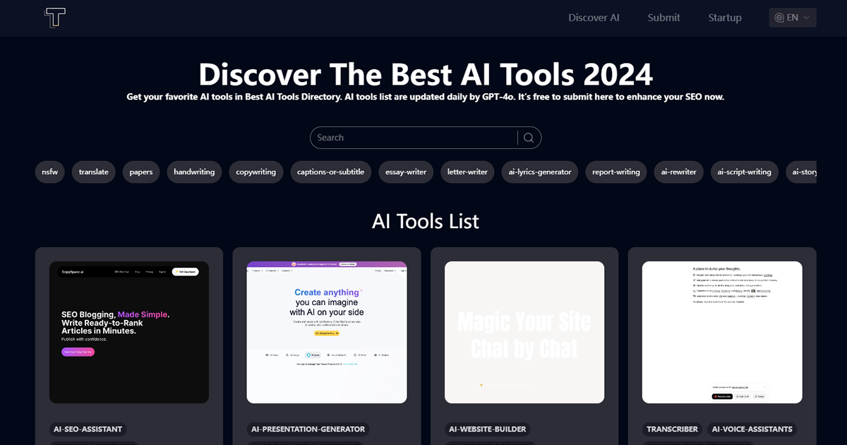 Best AI Tools Directory preview image