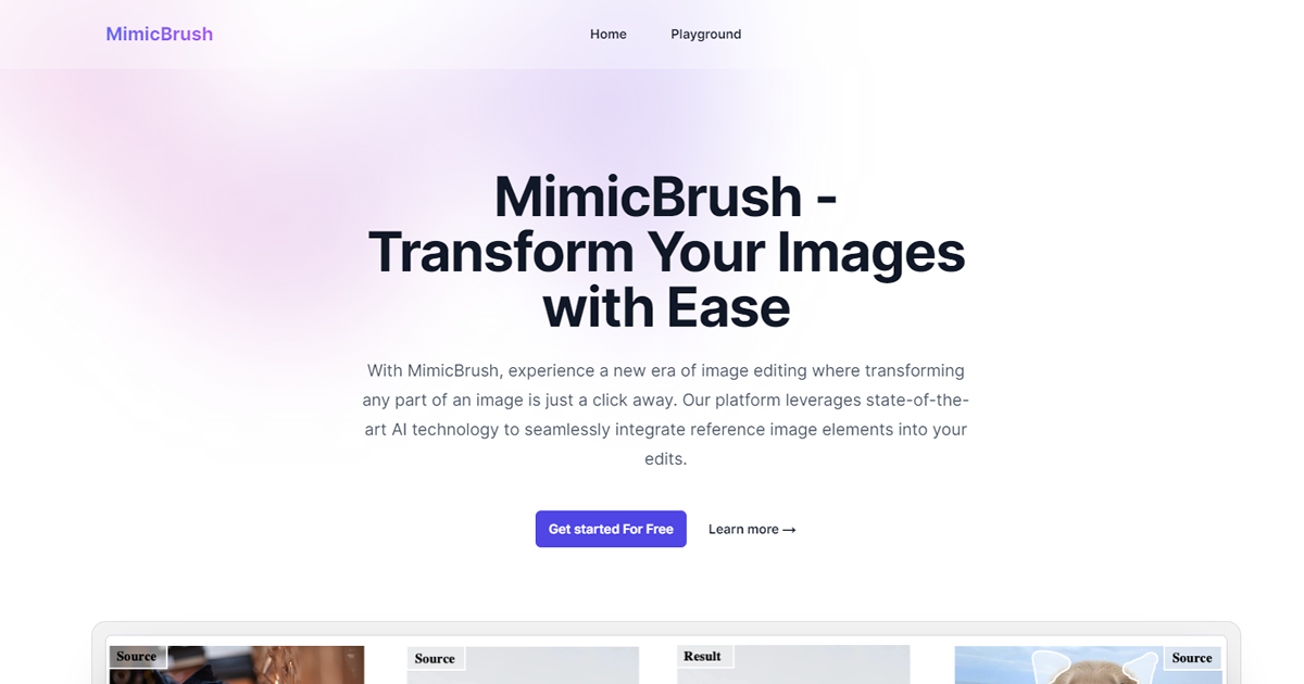 MimicBrush AI preview image