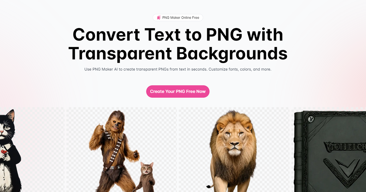 PngMaker.io: Convert Text to PNG Quickly preview image