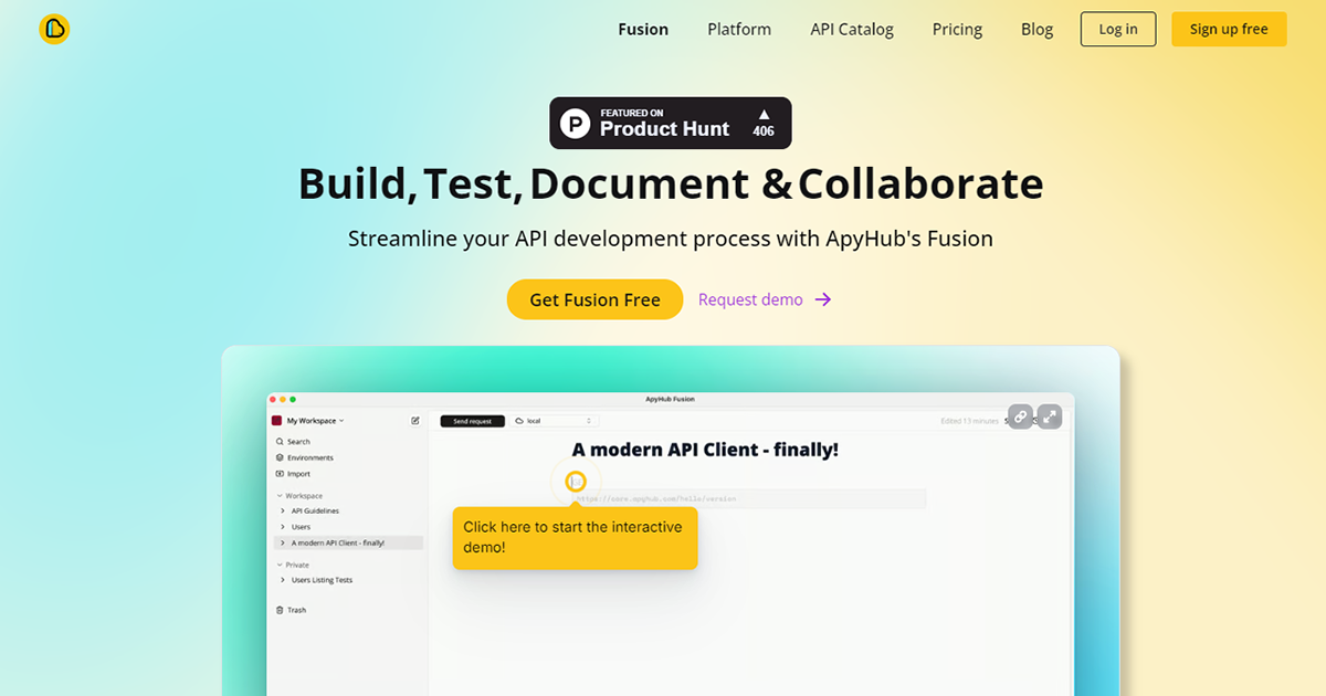 ApyHub Fusion preview image