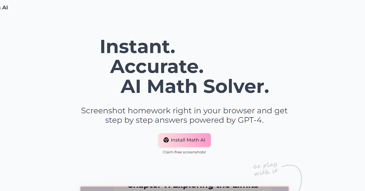 Math AI preview image