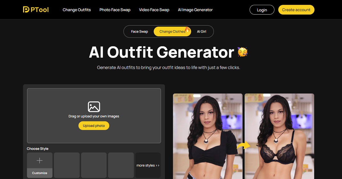 AI Outfit Generator preview image