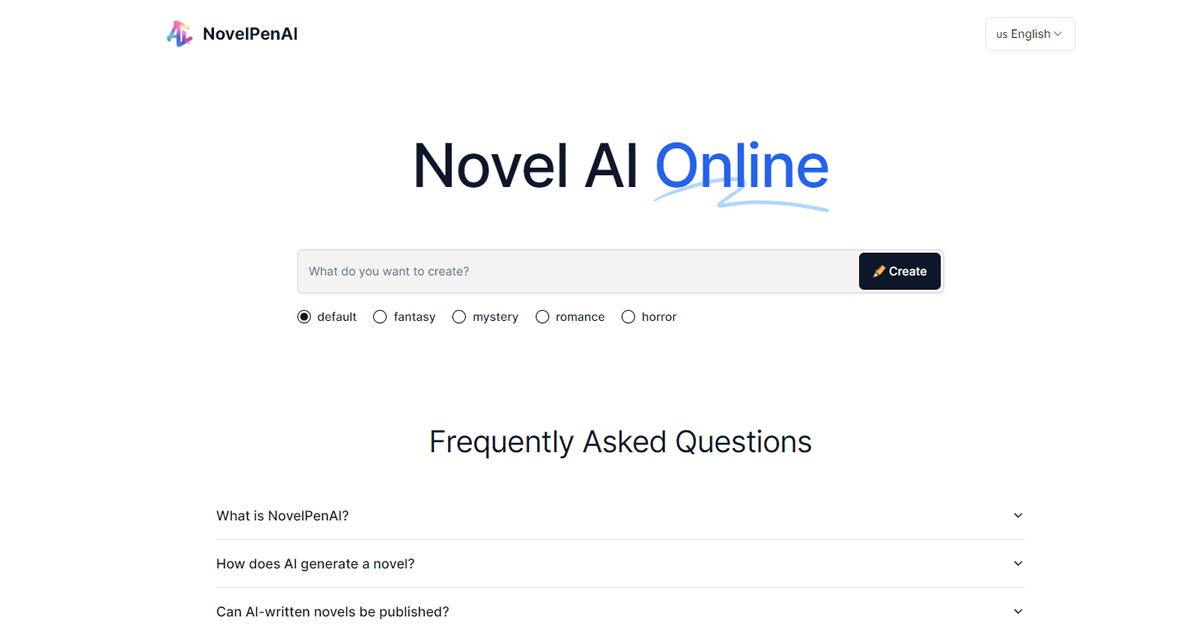 NovelPenAI preview image