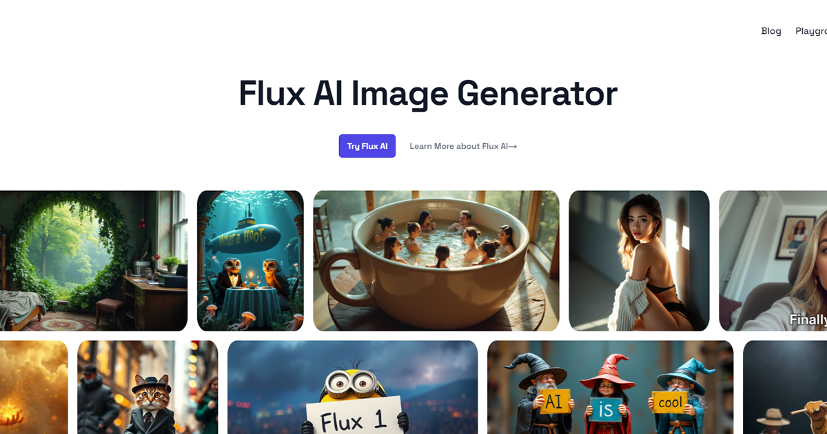 Flux AI: Image Generator With Flux.1 preview image