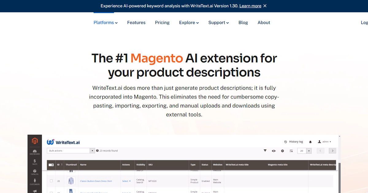 WriteText.ai for Magento preview image