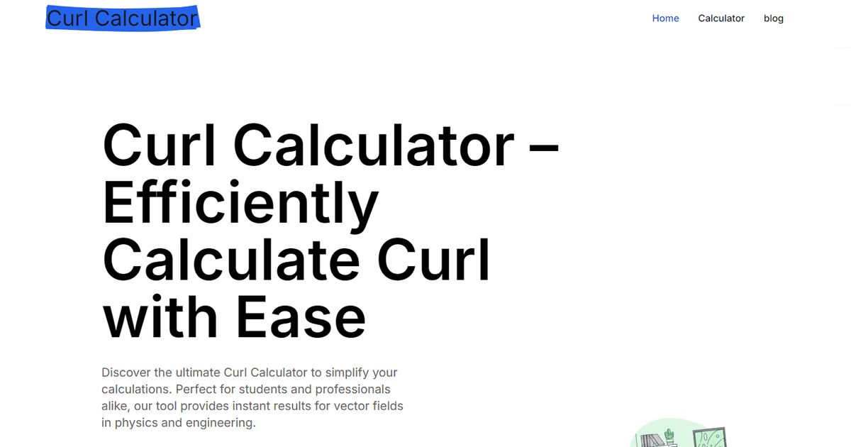 Curl Calculator - Simplify Your Vector Analysis preview image