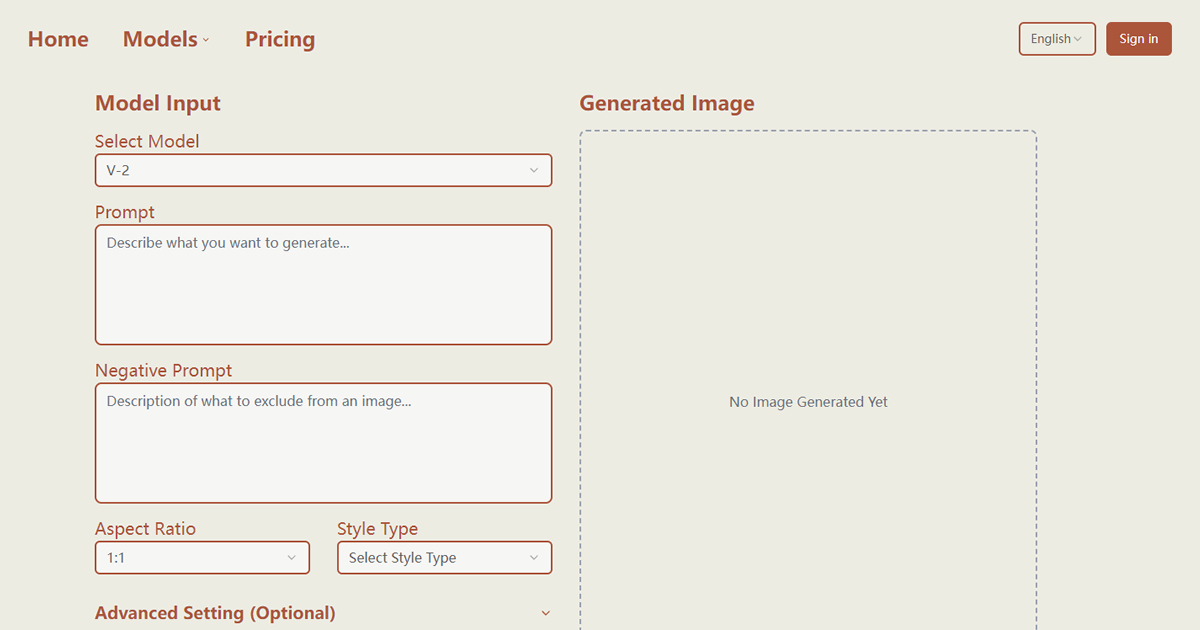 Ideogram 2.0 AI Image Generator preview image