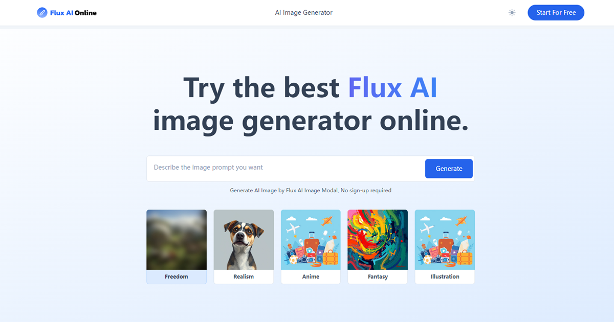 Flux AI preview image