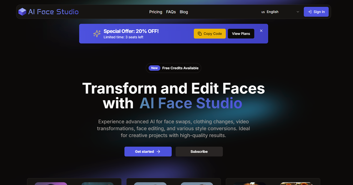 AI Face Studio preview image