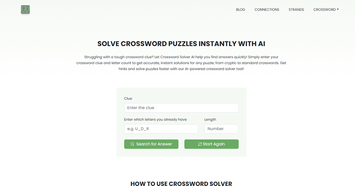 Crossword Solver AI preview image