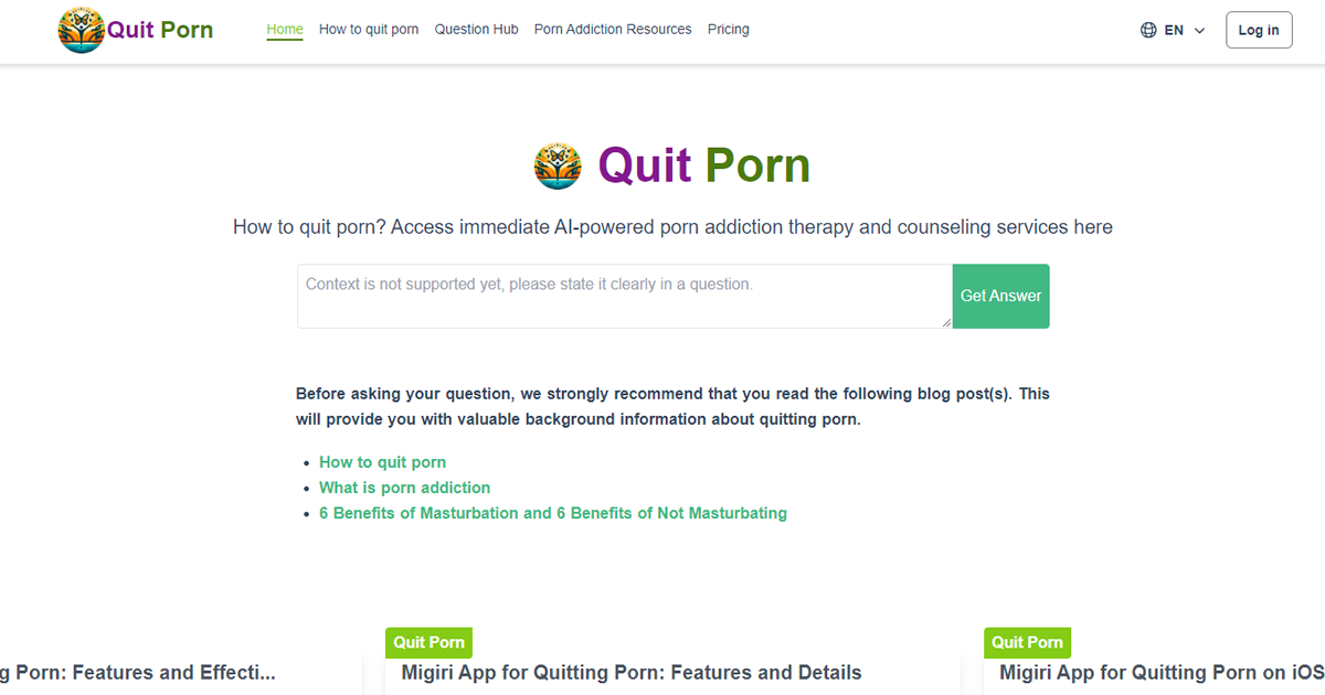 Quit Porn preview image