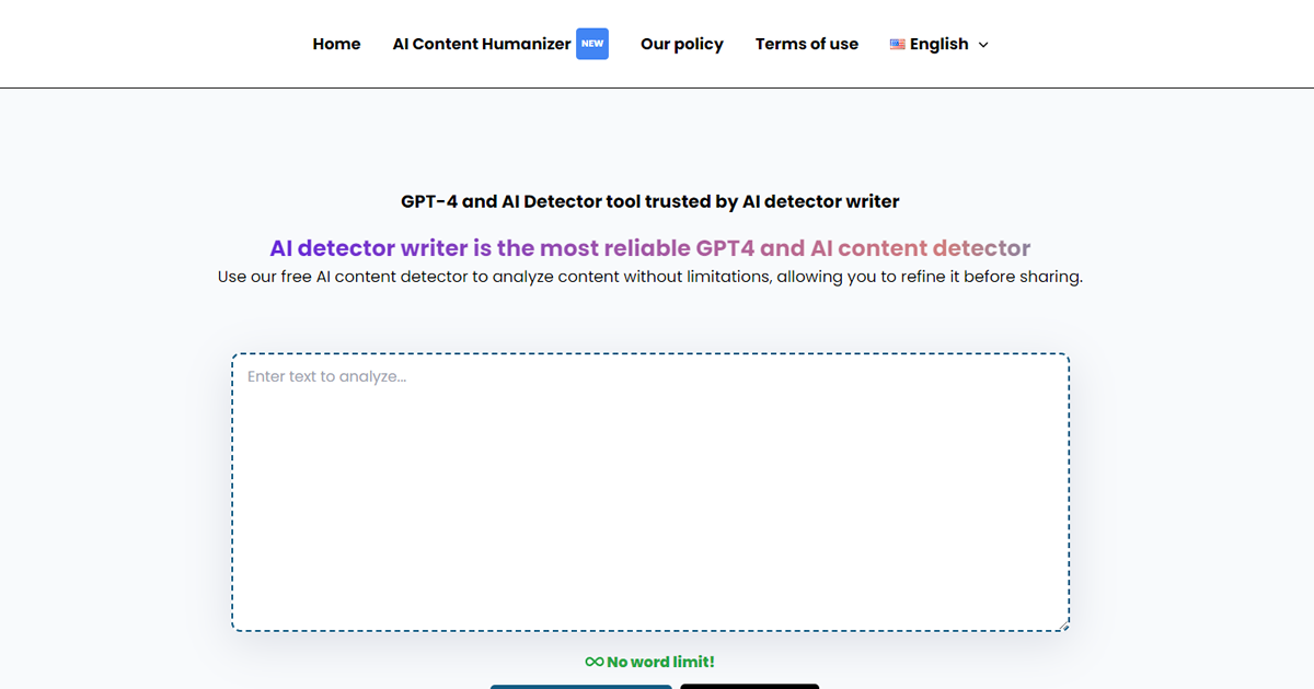 AI Detector Writer preview image