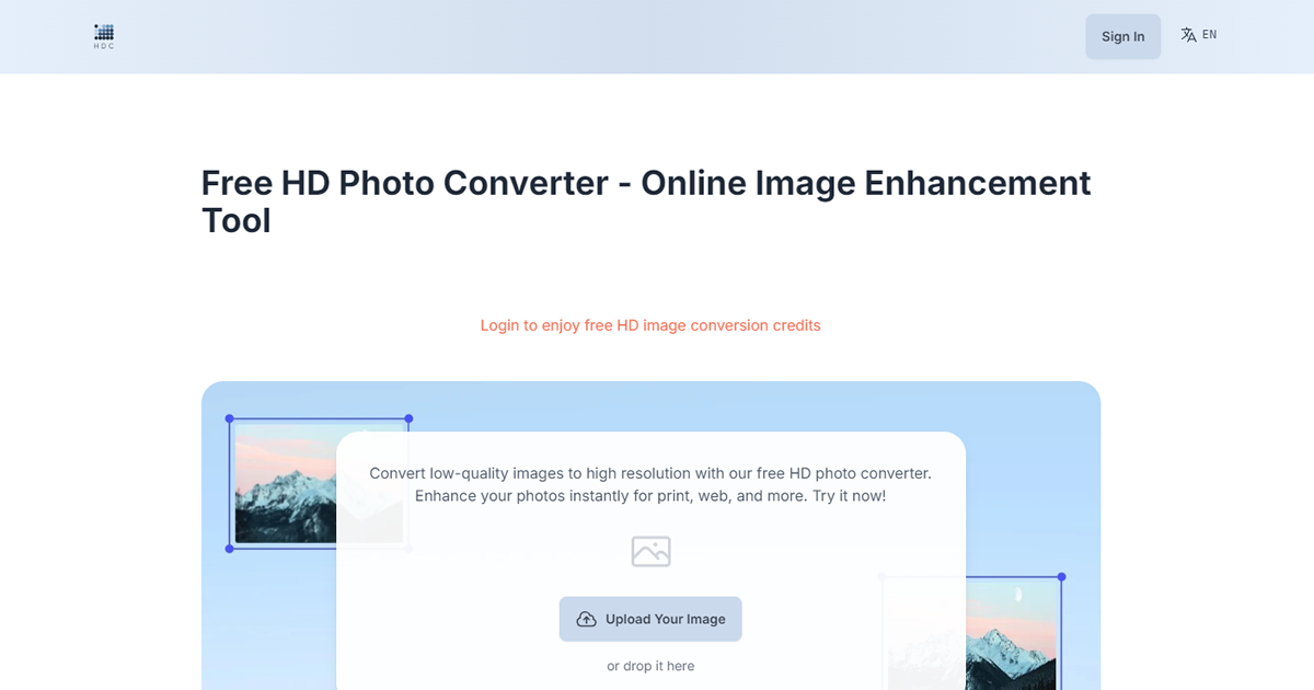 HD Photo Converter preview image